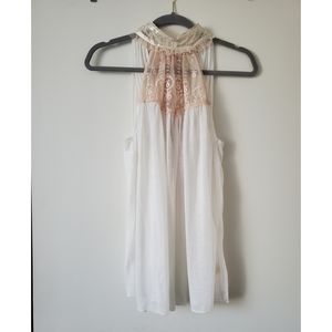 Free People High Neck Tank Top